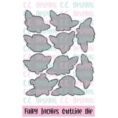 C.C. Designs Outline Die - Fairy Inchies